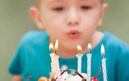 Why are candles blown on cake?